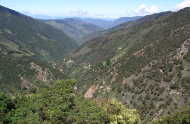 Panoramic view to SW along the La Baja trend, California-Vetas district